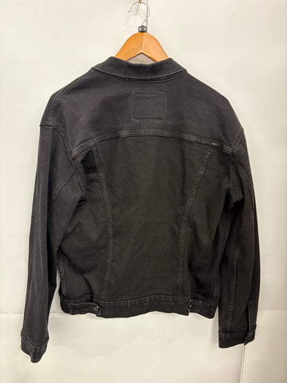 Levi’s Premium Men’s Black Denim Jacket Size M