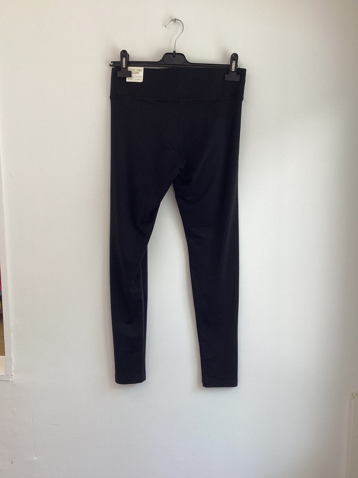 Victorias Secret  PINK, Black, Fleece Lined Legging, Size M