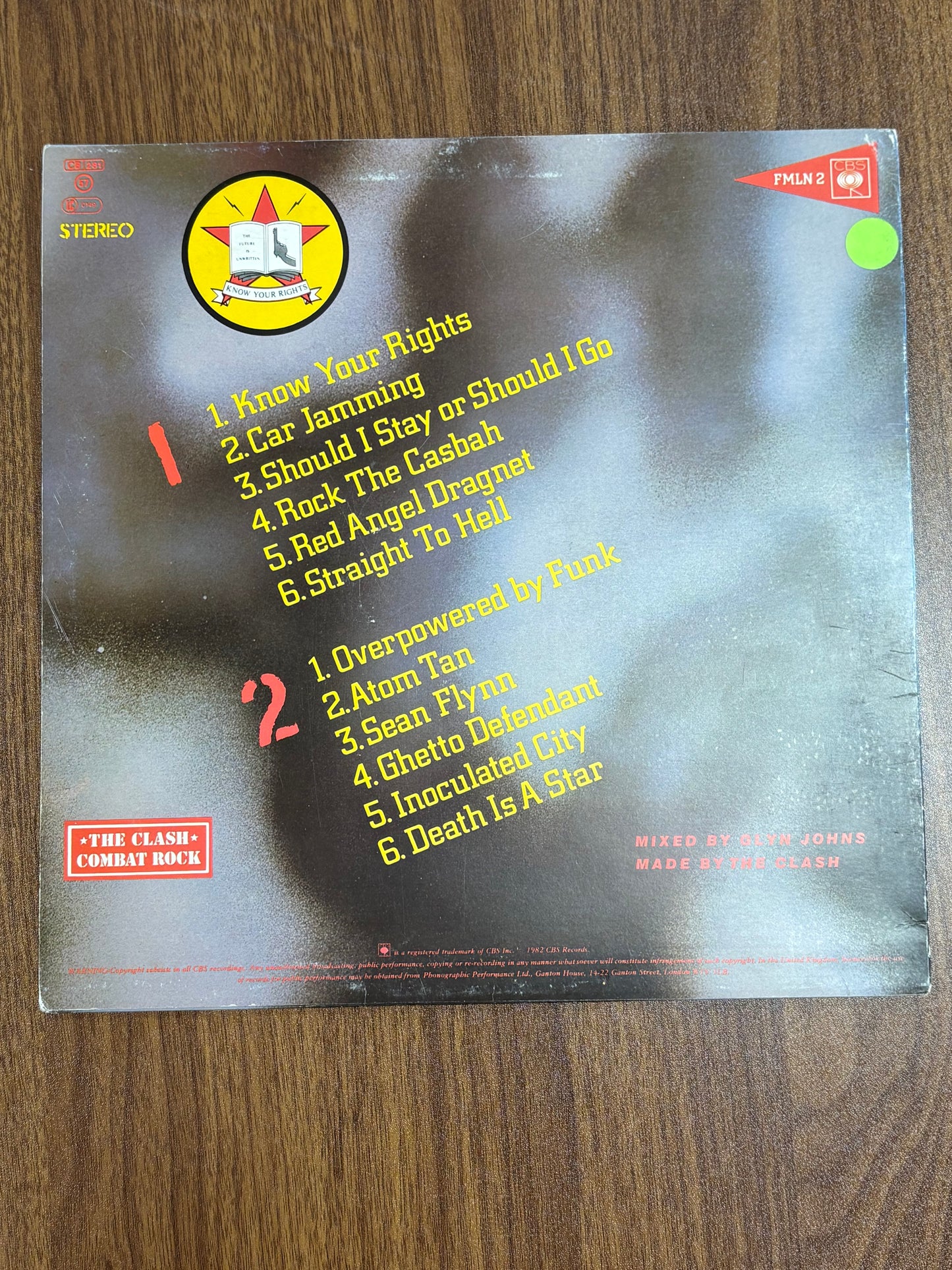 Combat Rock by The Clash 12" Vinyl