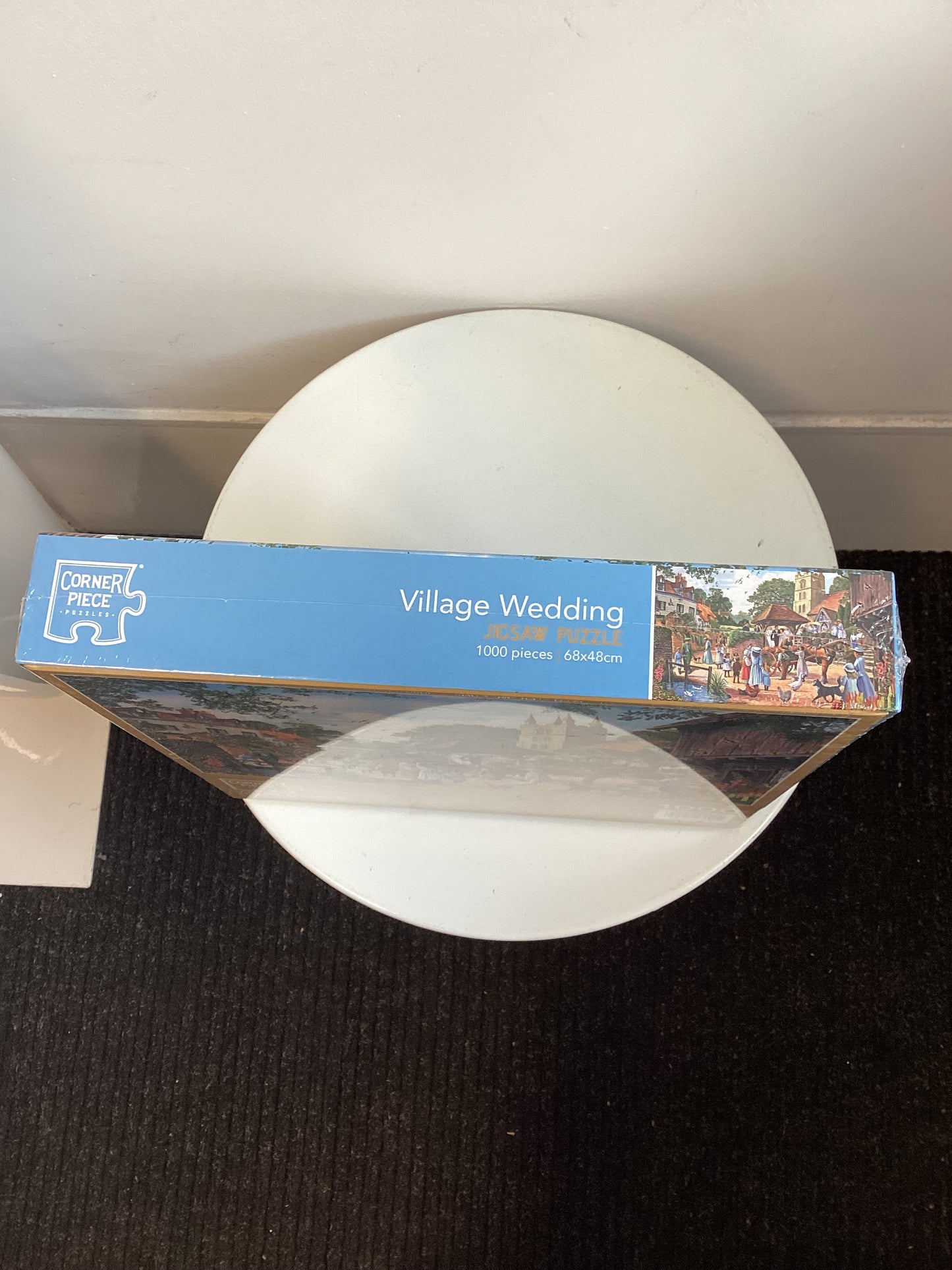 Jigsaw, Village Wedding, 1000 pc, Corner Piece