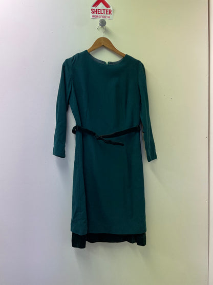 Rodney Slim Fit Vintage/Retro Wool Green Dress Size 18