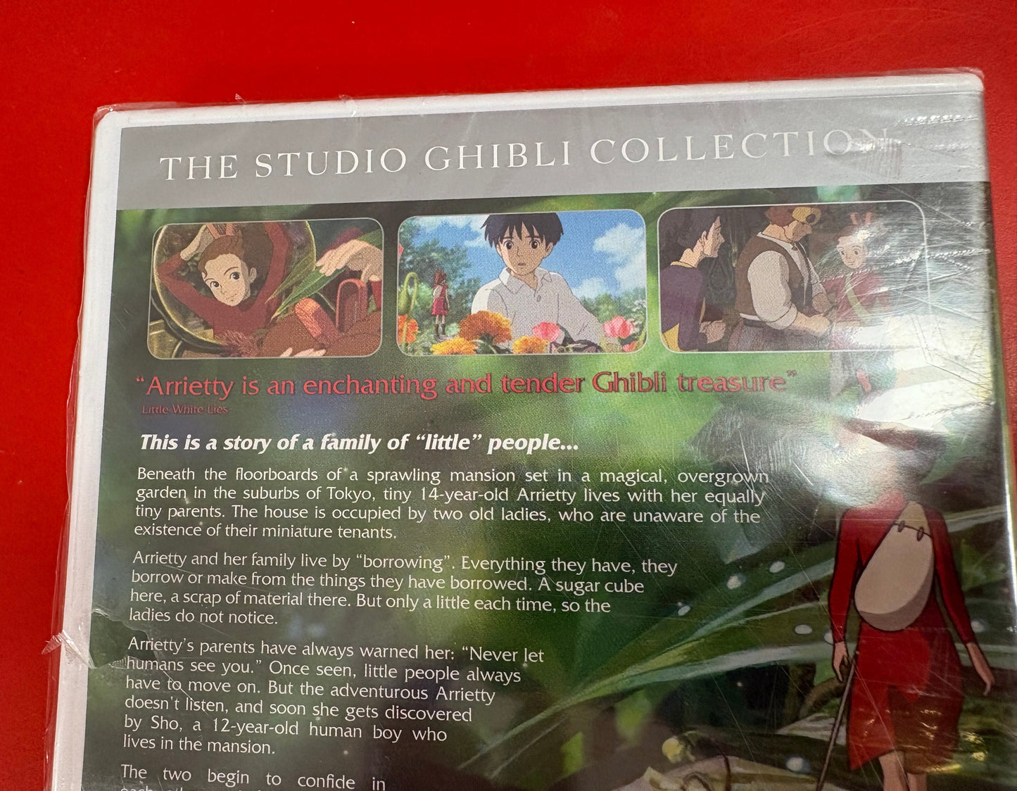 Arrietty by Studio Ghibli DVD - Brand New