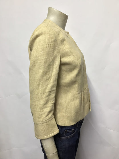 Valentino Roma Beige Linen Jacket 10/42