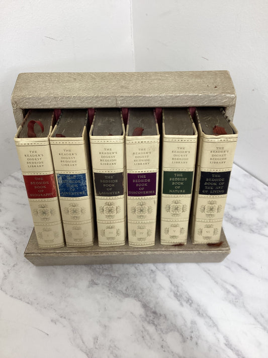 The Reader's Digest Bedside Library - 6 Volumes in Original Display Case (Vintage, Hard back)