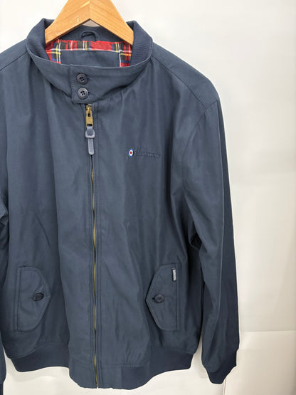 Lambretta Navy Mens Harrington Jacket Size L