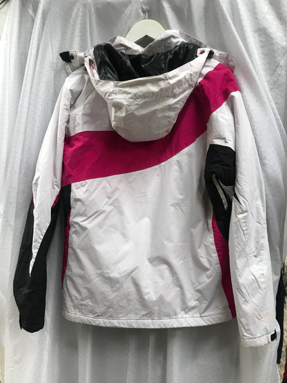 Trespass Large Pink White and Black Ski Coat
