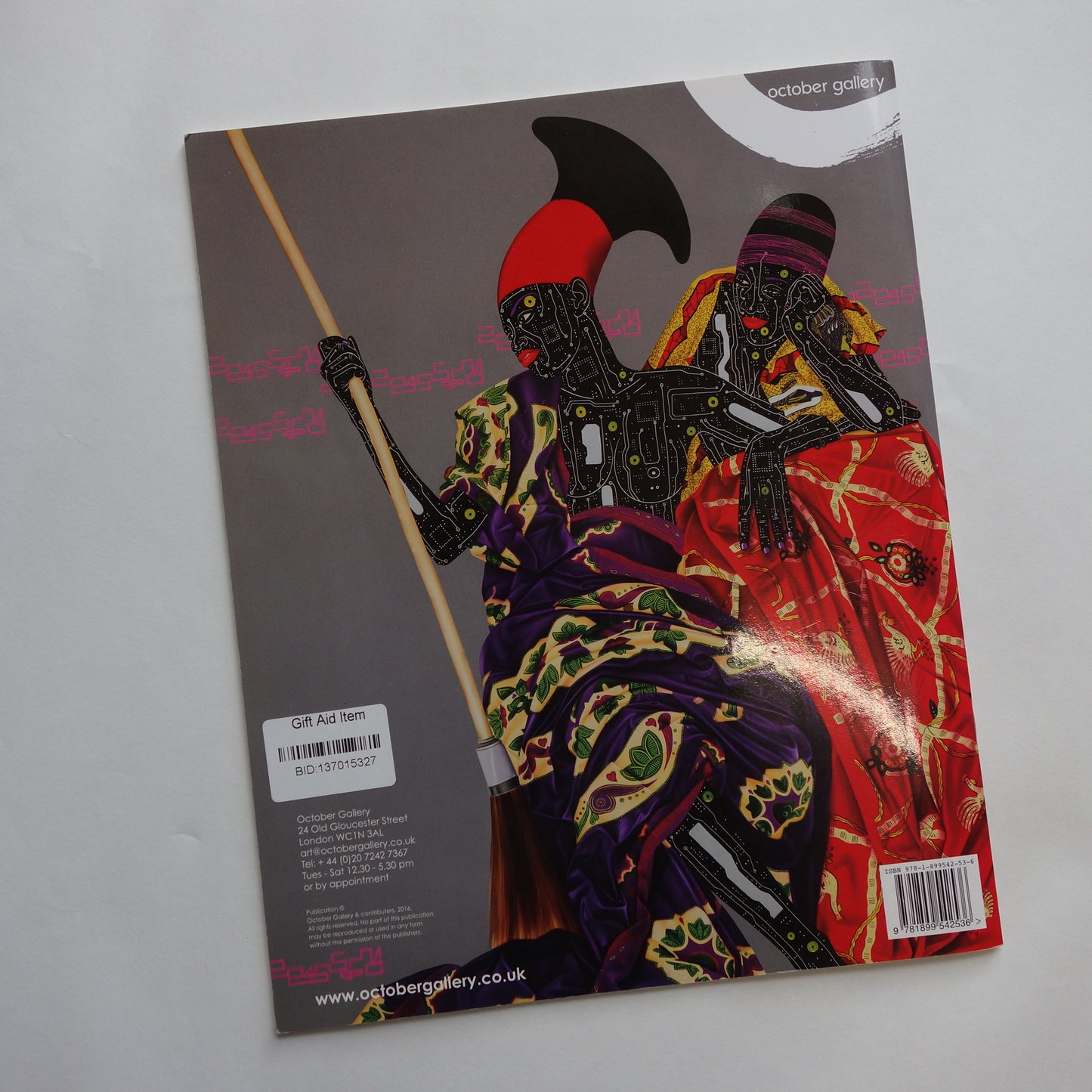 Eddy Kamuanga Ilunga October Gallery London exhibition catalogue 2016