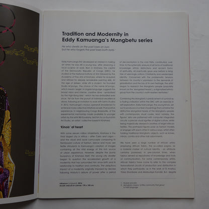 Eddy Kamuanga Ilunga October Gallery London exhibition catalogue 2016