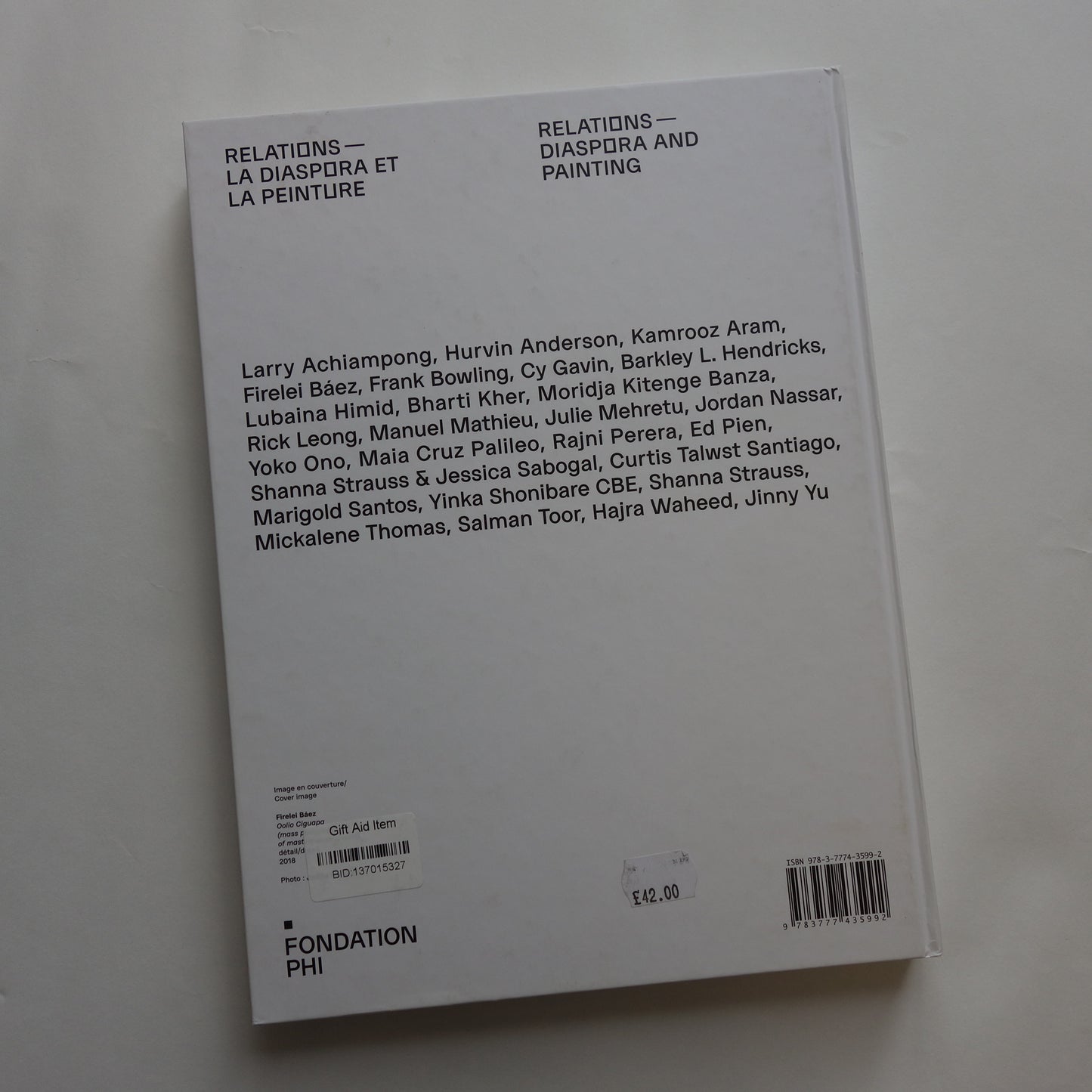 Relations – Diaspora and Painting by Cheryl Sim hardback art book