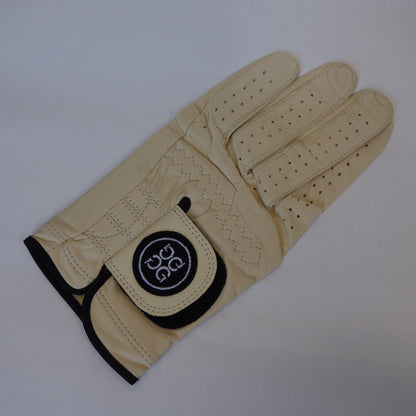 G/Fore Super Luxe Women's Cabretta leather golf glove - Size Large - Ivory