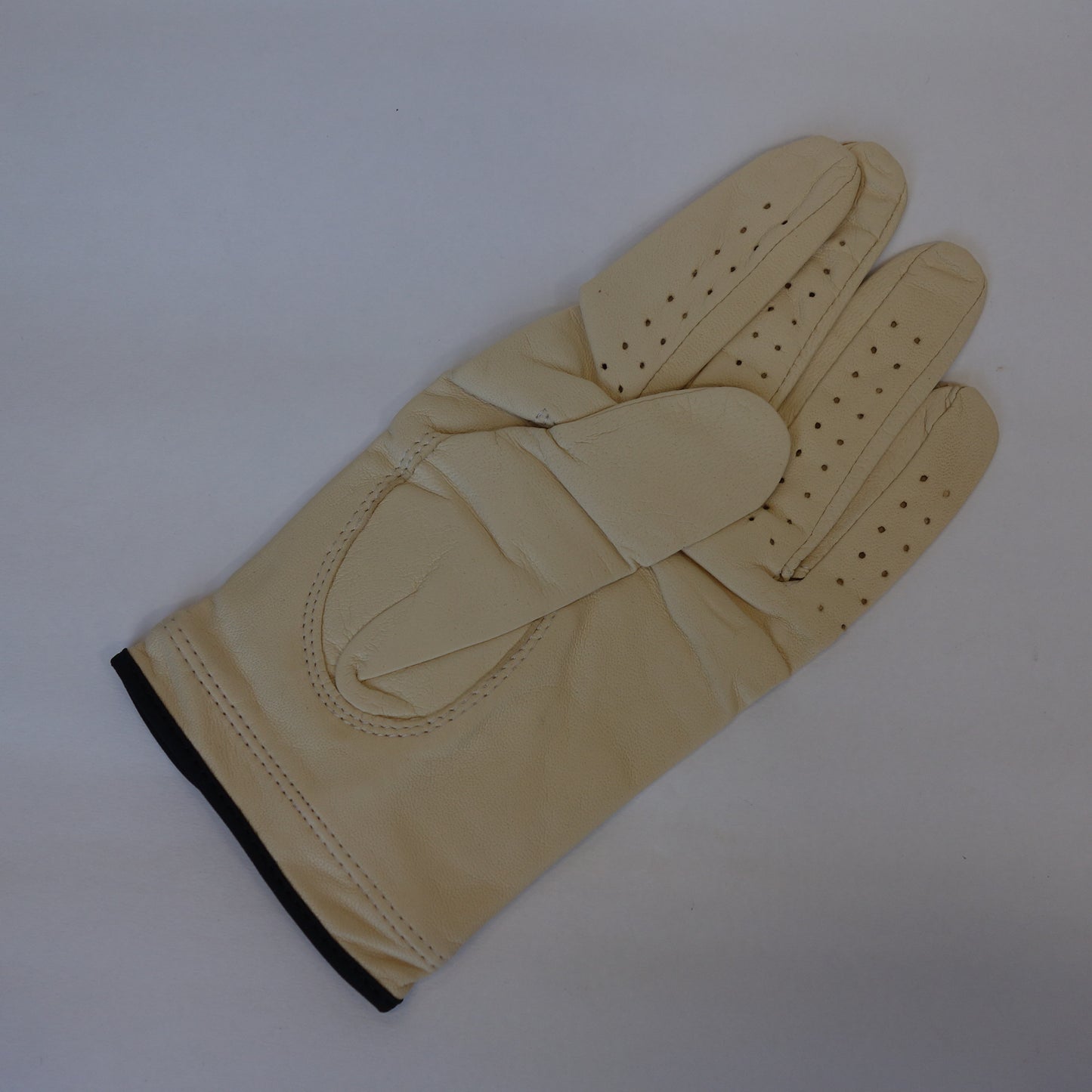 G/Fore Super Luxe Women's Cabretta leather golf glove - Size Large - Ivory