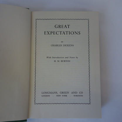 Great Expectations by Charles Dickens - Heritage of Literature series No. 34 - Longmans hardback book