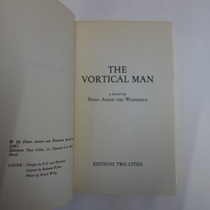 The Vortical Man by Pieter Anton Van Westrenen - Signed first edition book