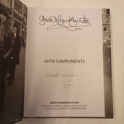 Breaking Stones 1963 - 1965 by Terry O'Neill & Gered Mankowitz - Signed hardback book