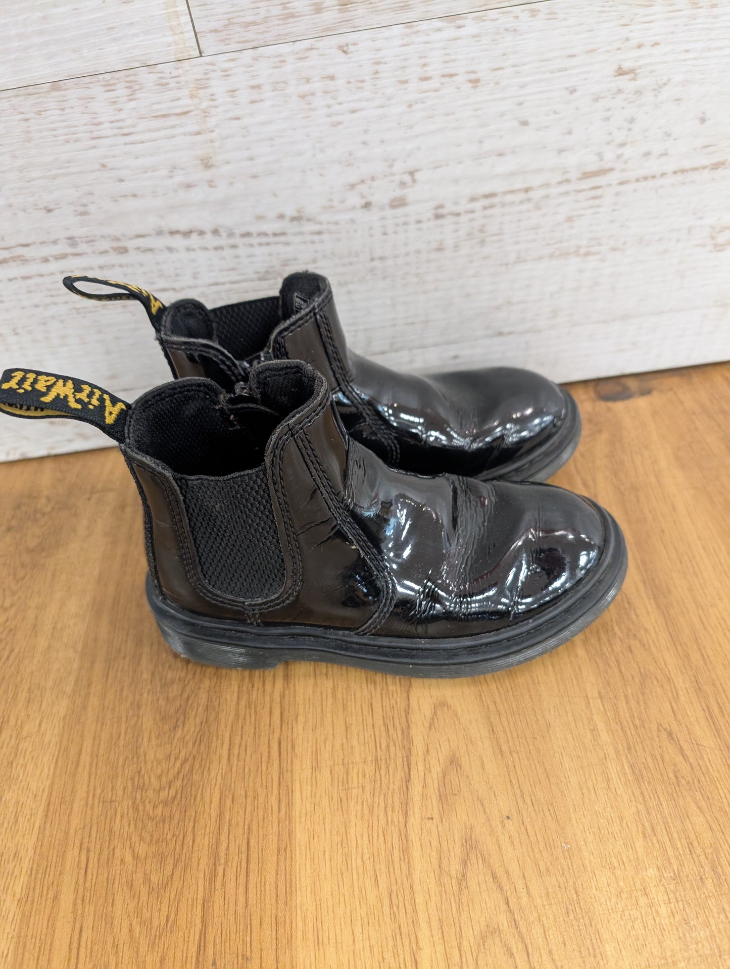 Dr. Martens 2976 Junior Patent Leather Chelsea Boots Kids Size 11