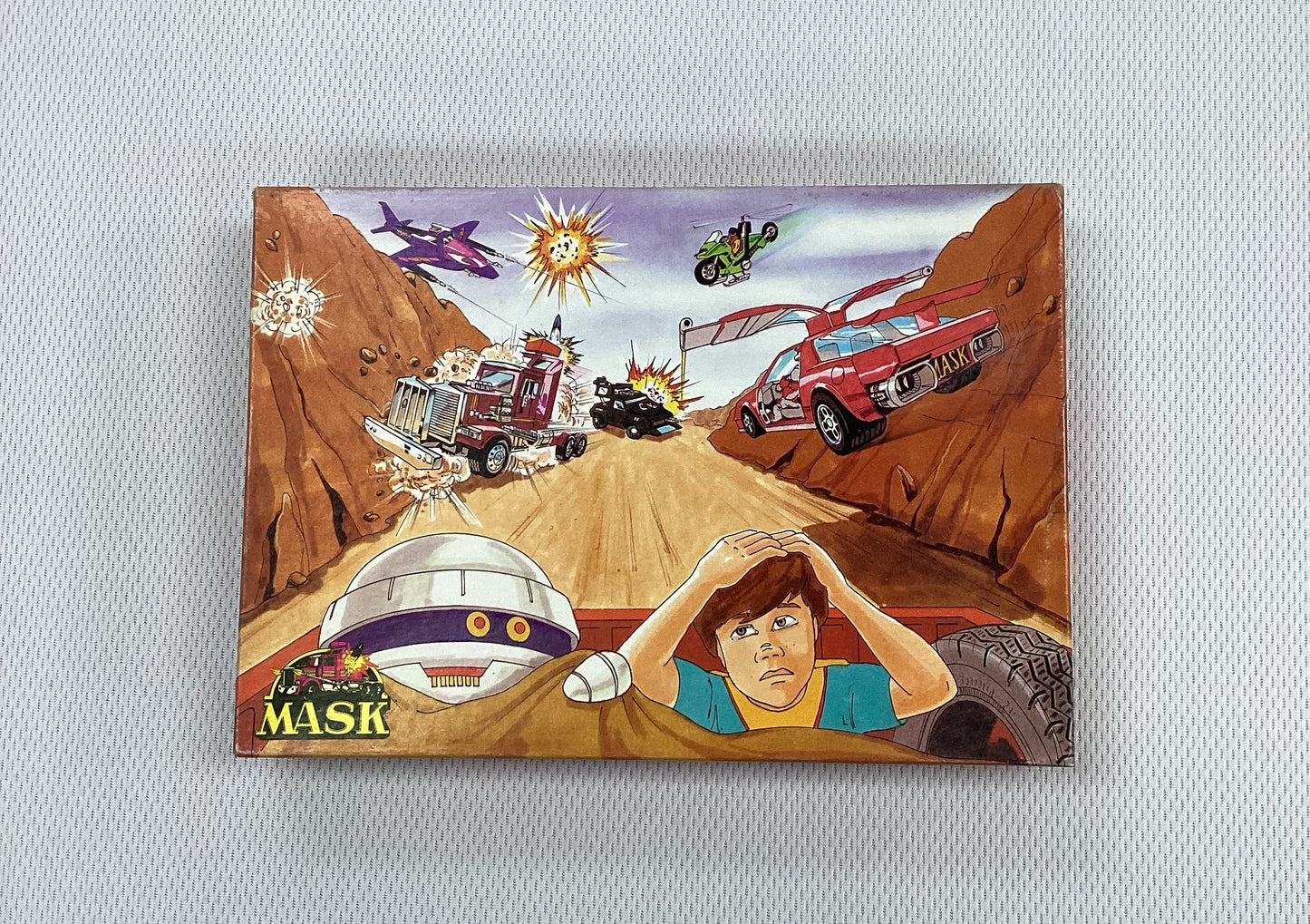 5 Vintage 1980s MASK Jigsaw Puzzles