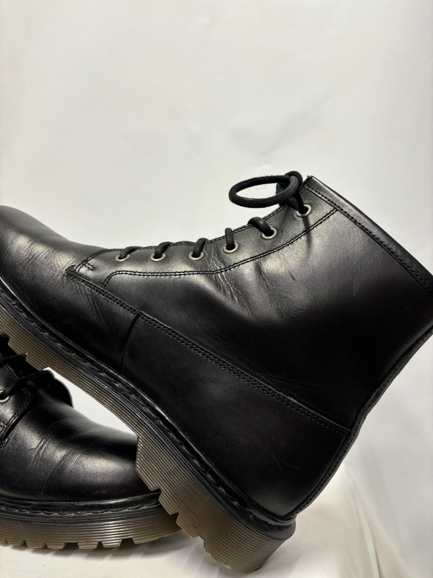 A.P.C Black Boots UK10