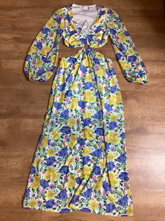 Asos Design Floral Dress Size 10 Petite