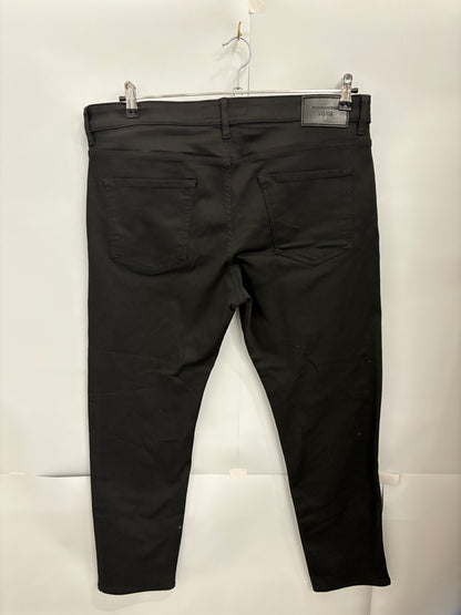 Porsche x BOSS Men’s Black Taber Tapered Trousers Size 34/30