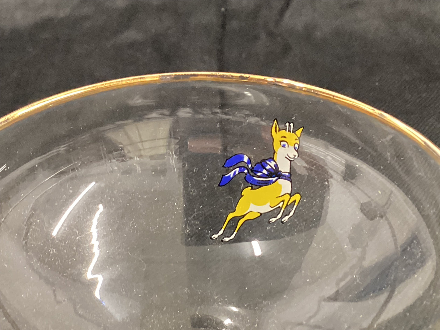 6 X Babysham Glasses