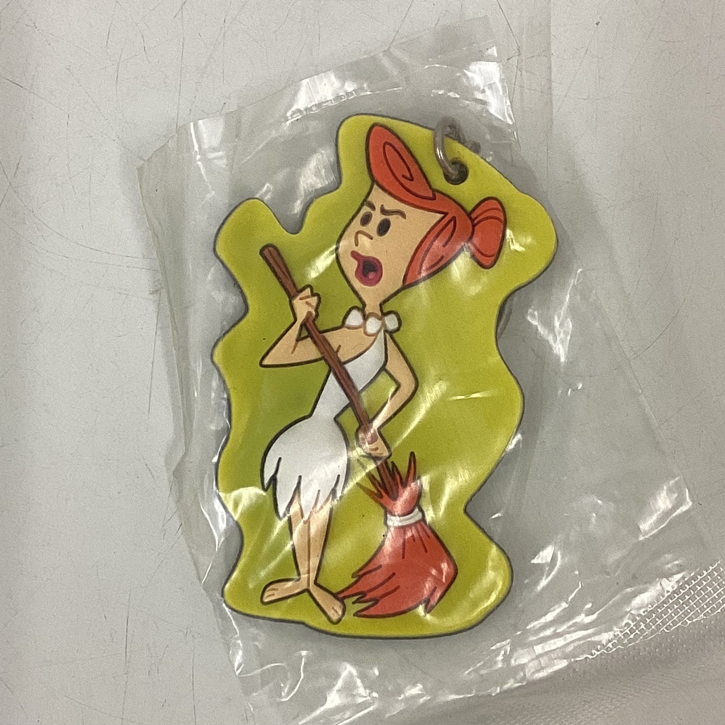 Set Of 8 Vintage The Flintstones Collectable Key Rings