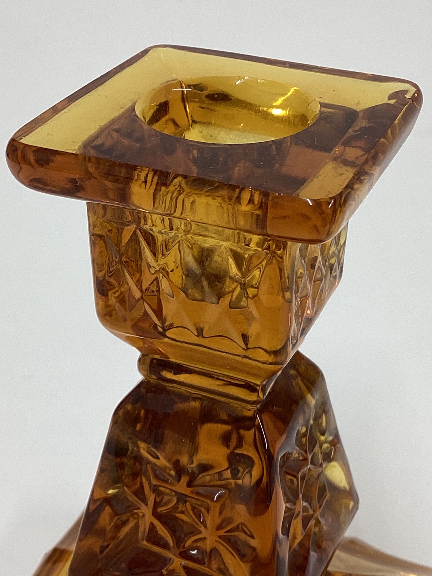 Amber Glass Set