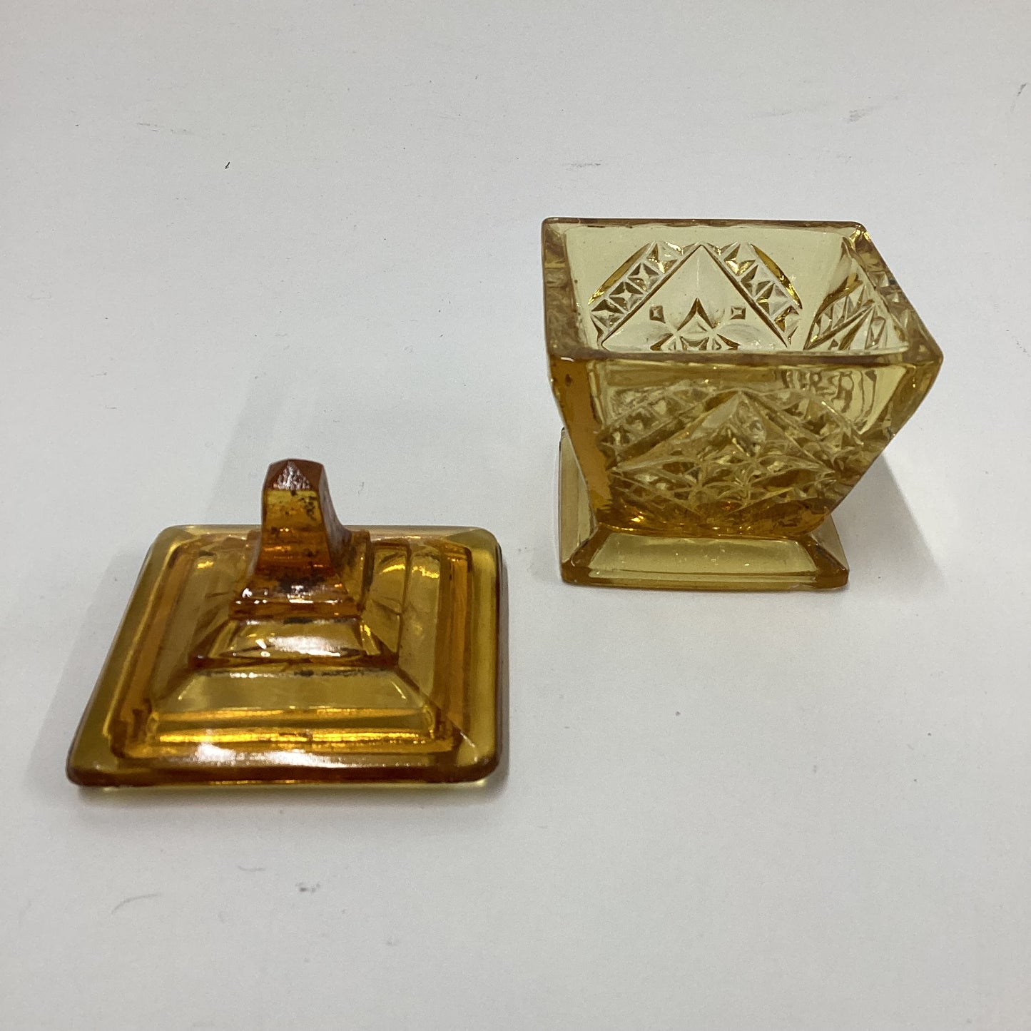 Amber Glass Set
