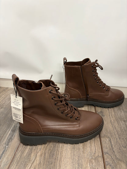 M&S Marks & Spencer Women’s Brown Leather Boots Size 6 - BNWT