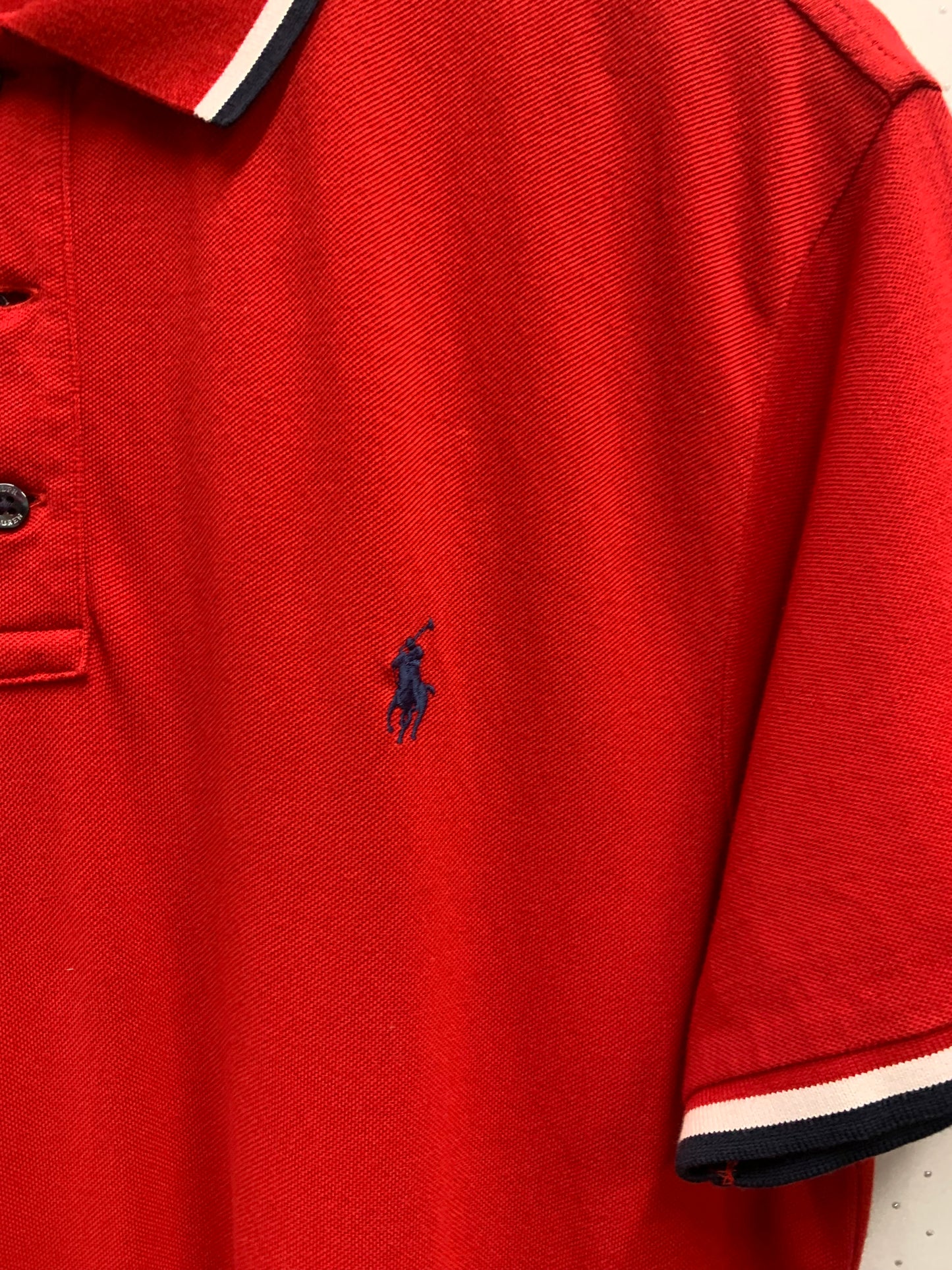 Ralph Lauren Large Slim Fit Red T-shirt