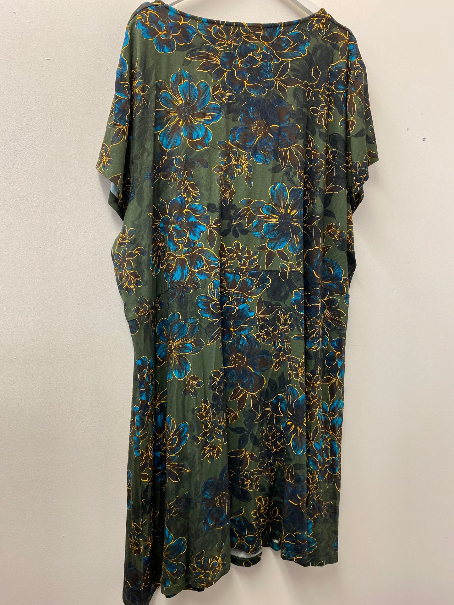 BNWT Joe Browns Plus Size Dress/Tunic Green Multi Size 32