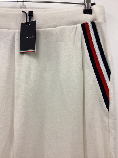 BNWT Tommy Hilfiger XL White Joggers Sweatpants Tracksuit Bottoms