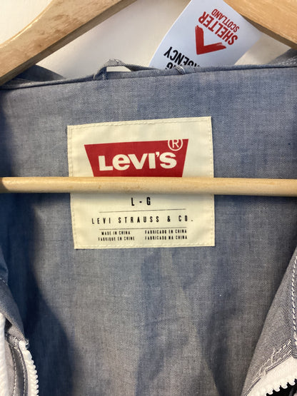 Levis, Blue, Raincoat, Size L