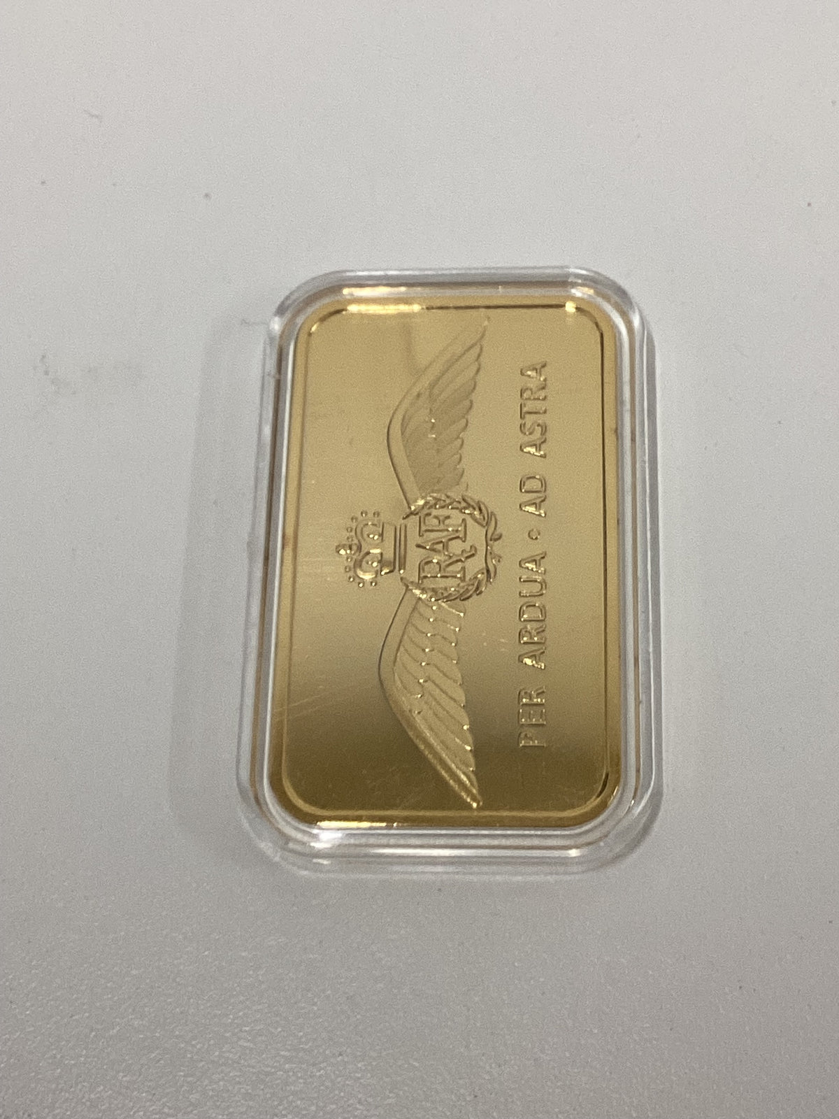 RAF Centenary Gold Plated Ignots