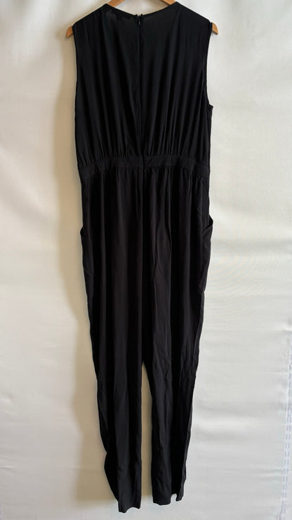 BNWT Rock Revival Black Sleeveless Jumpsuit Size 16