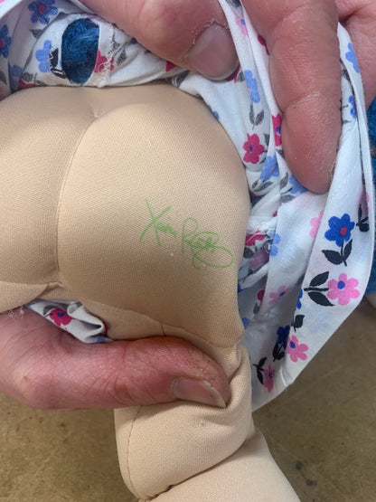 Cabbage Patch Doll 1984 Green Signature