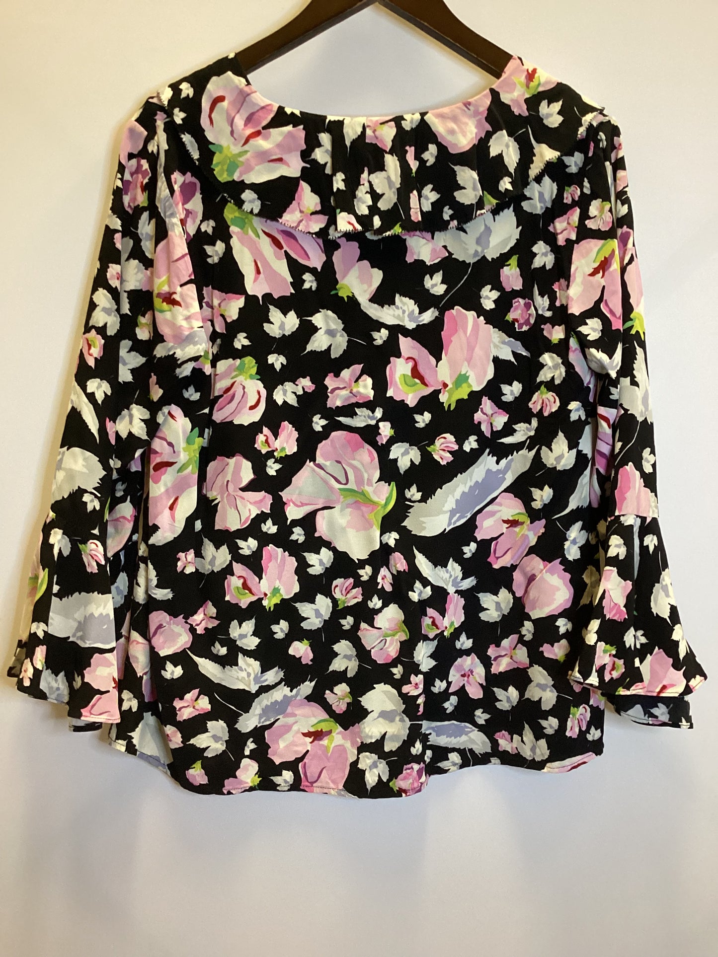 Somerset by Alice Temperley Floral Bell Sleeve Blouse Size 12