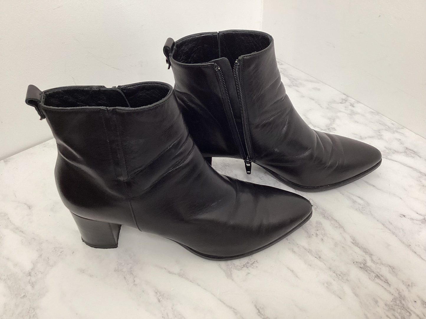 RUSSELL & BROMLEY - Network, Black Nappa Boots