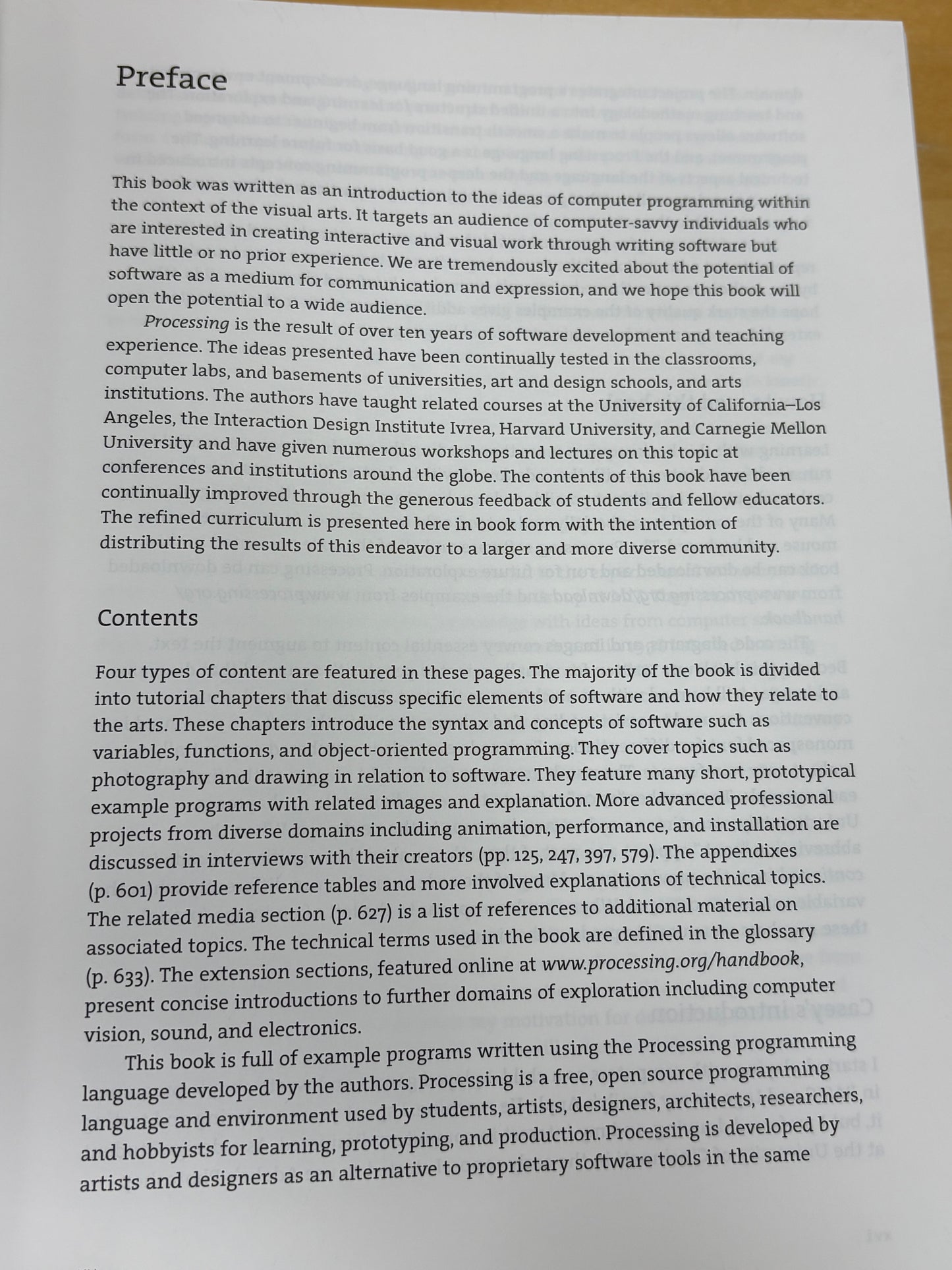 Processing: A Programming Handbook for Visual Designers and Artists (Second Edition) by Casey Reas and Ben Fry