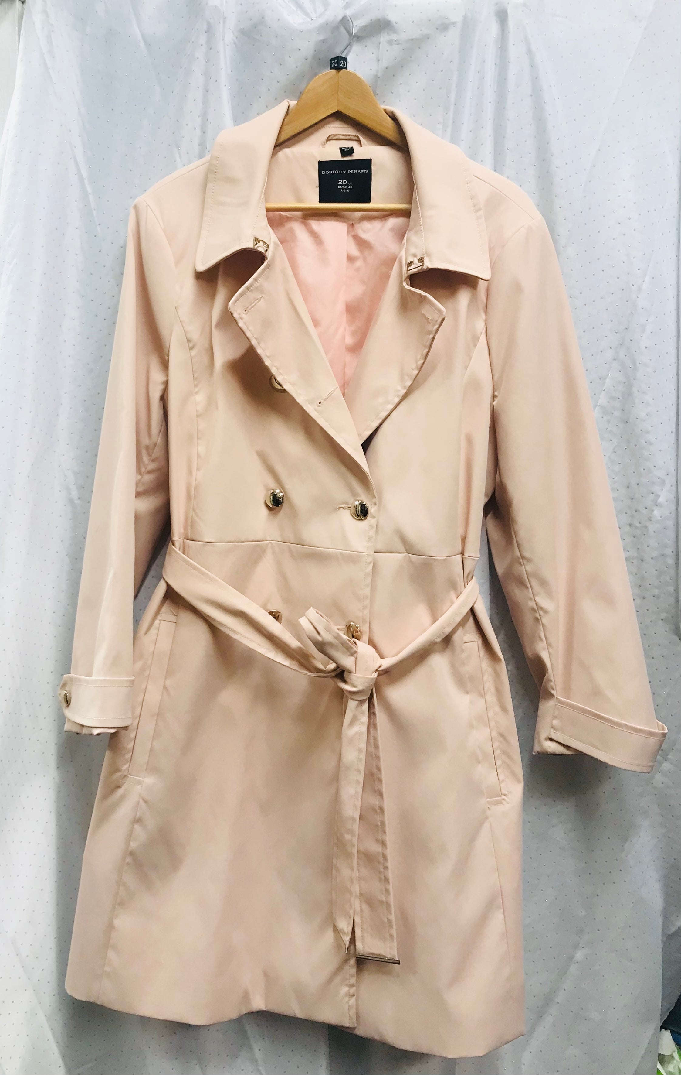 Size 20 trench outlet coat