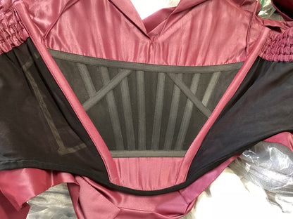 Vintage Vivienne Westwood Pink Taffeta Corset Size 16