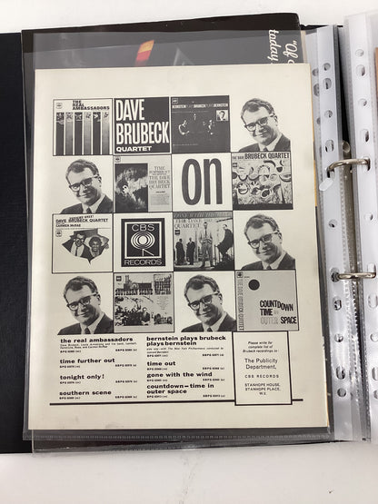 21 Vintage Jazz Programmes In Folder