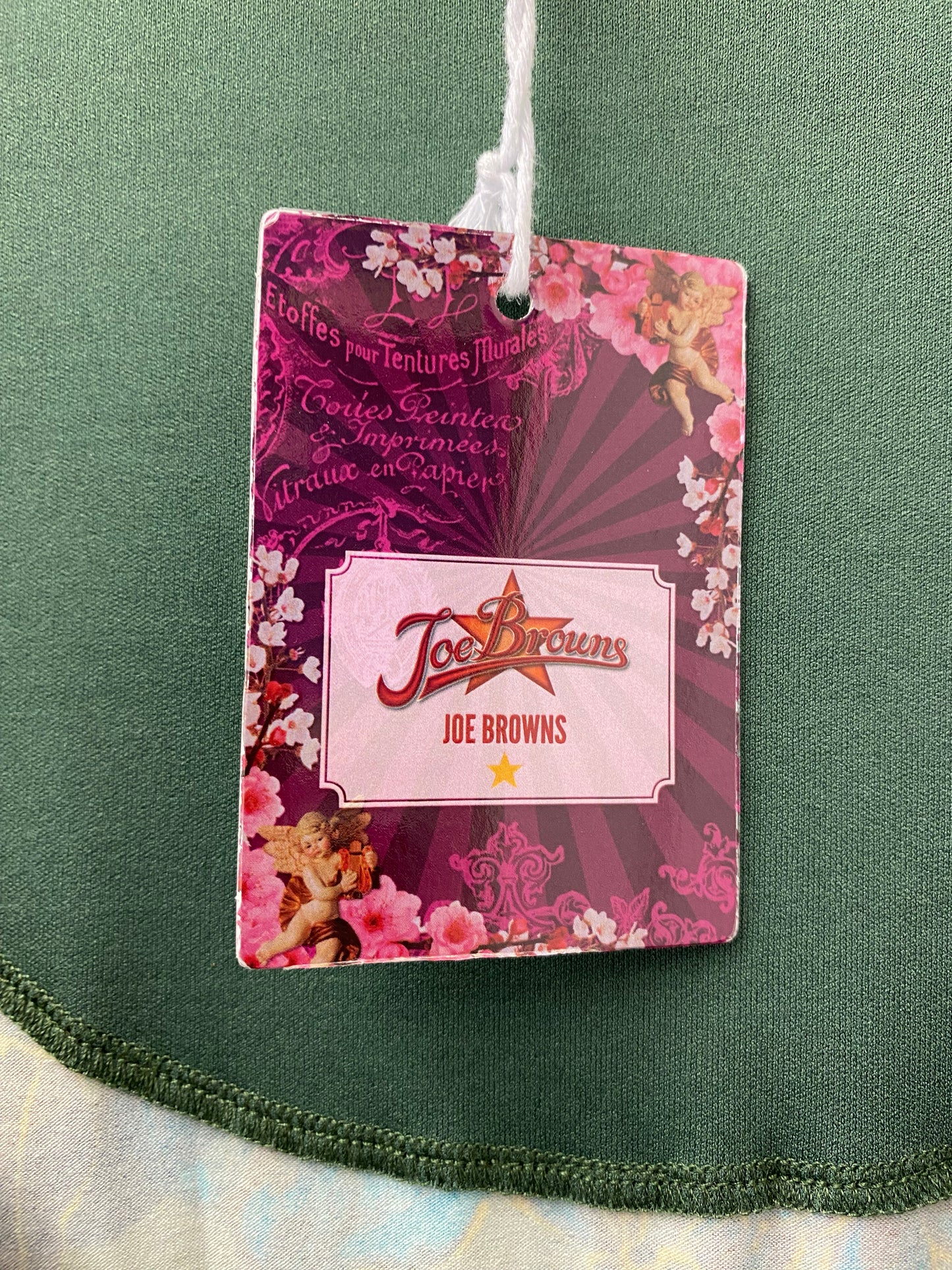 BNWT Joe Browns Plus Size Dress/Tunic Green Multi Size 32