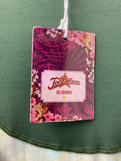 BNWT Joe Browns Plus Size Dress/Tunic Green Multi Size 32