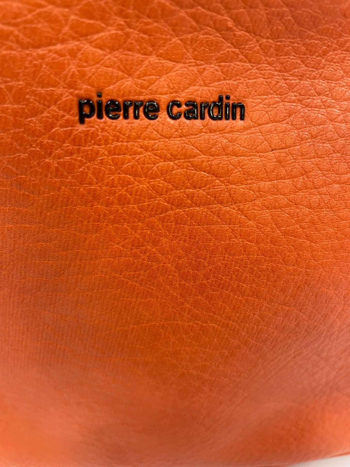 Pierre Cardin Orange Faux Leather Handbag