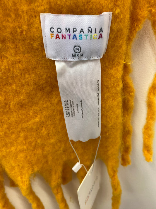 BNWT Compania Fantastica Mustard Shawl