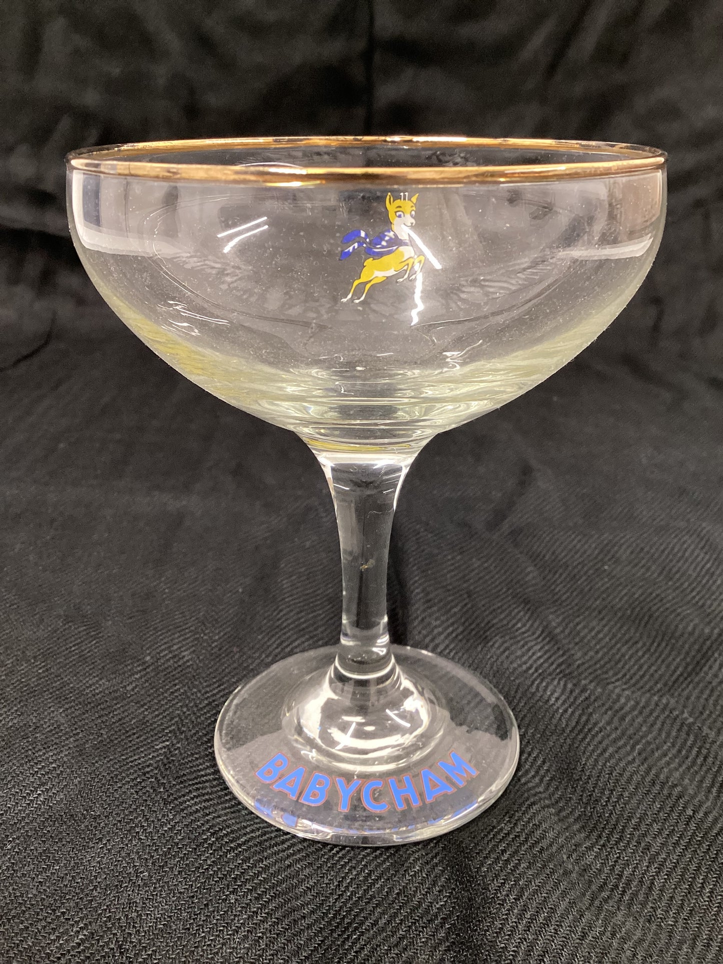 6 X Babysham Glasses