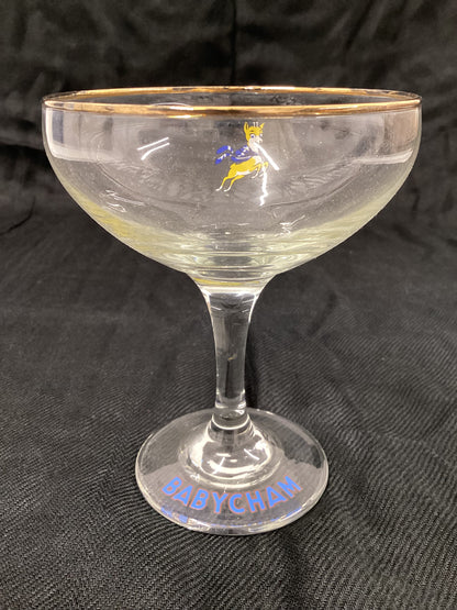 6 X Babysham Glasses