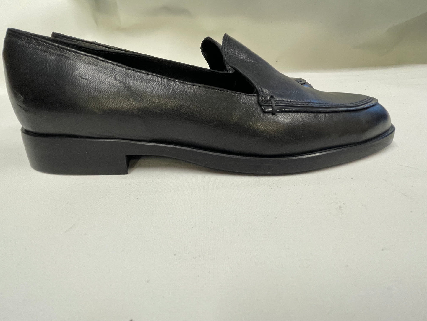 John Lewis Black Slip On Shoes Size 3