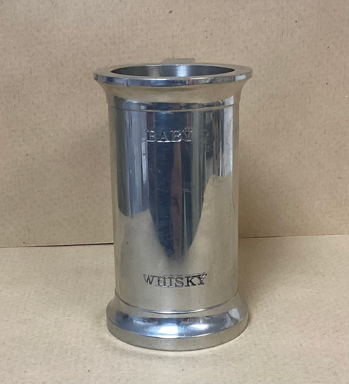 Etain Paris Spirit Measure Baby & Whiskey Mini Tankard Pewter