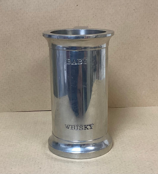Etain Paris Spirit Measure Baby & Whiskey Mini Tankard Pewter
